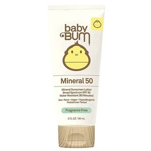 Sun Bum Baby Bum Mineral 50 Mineral Sunscreen Lotion 3oz